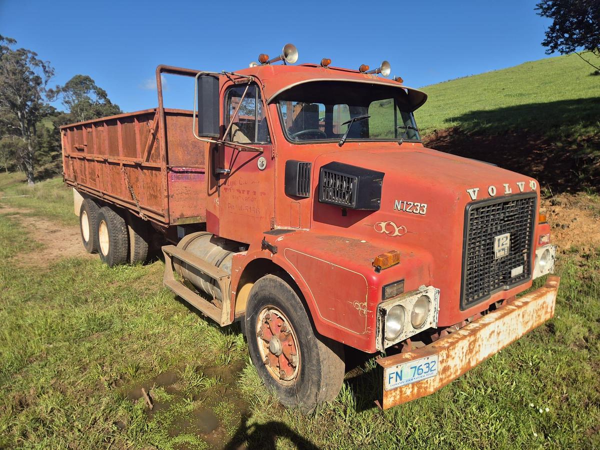 Used 1981 Volvo N12 Rigid Truck