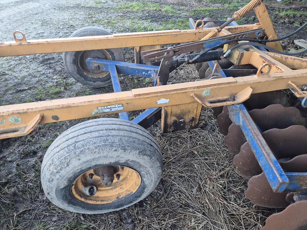 Used Delmade 750 Series 28 Plate Wheeled Offset Discs