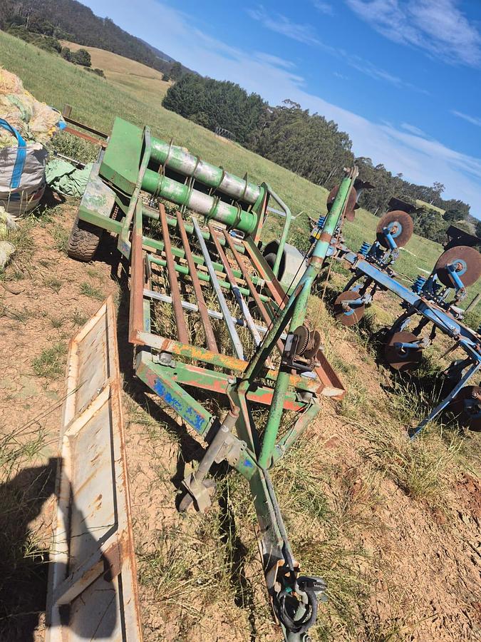 Used Custom  Built Large Square Bale Feeder