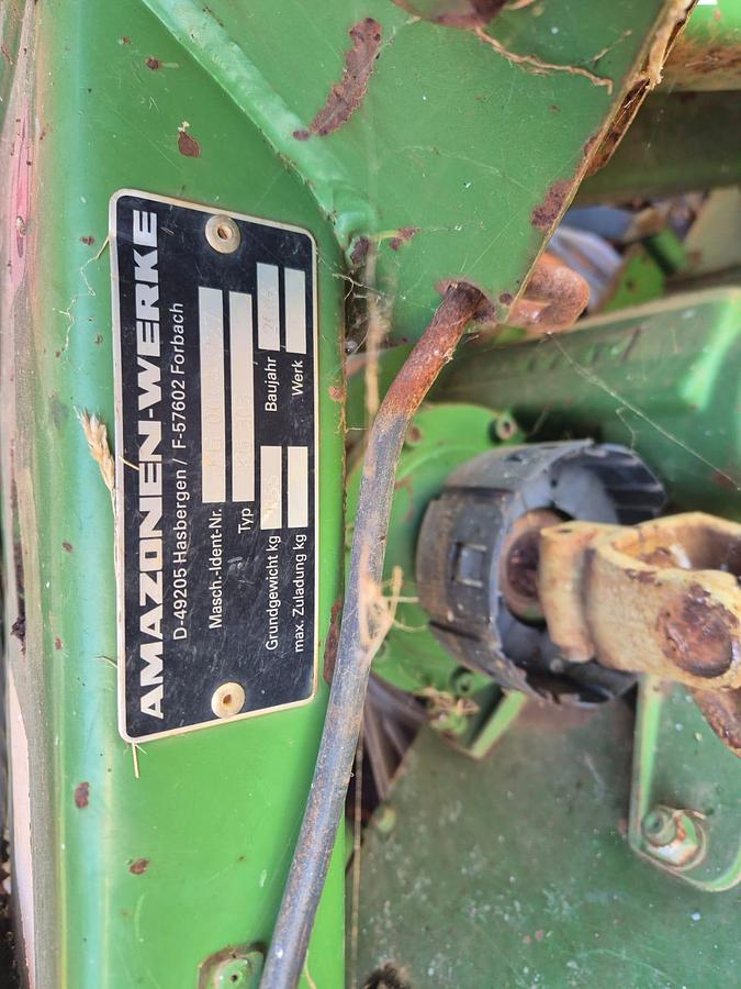 Used Amazone KG303 3M Power Harrow with PG Green Seed Box, Packer Roller & Multi Tyer Roller