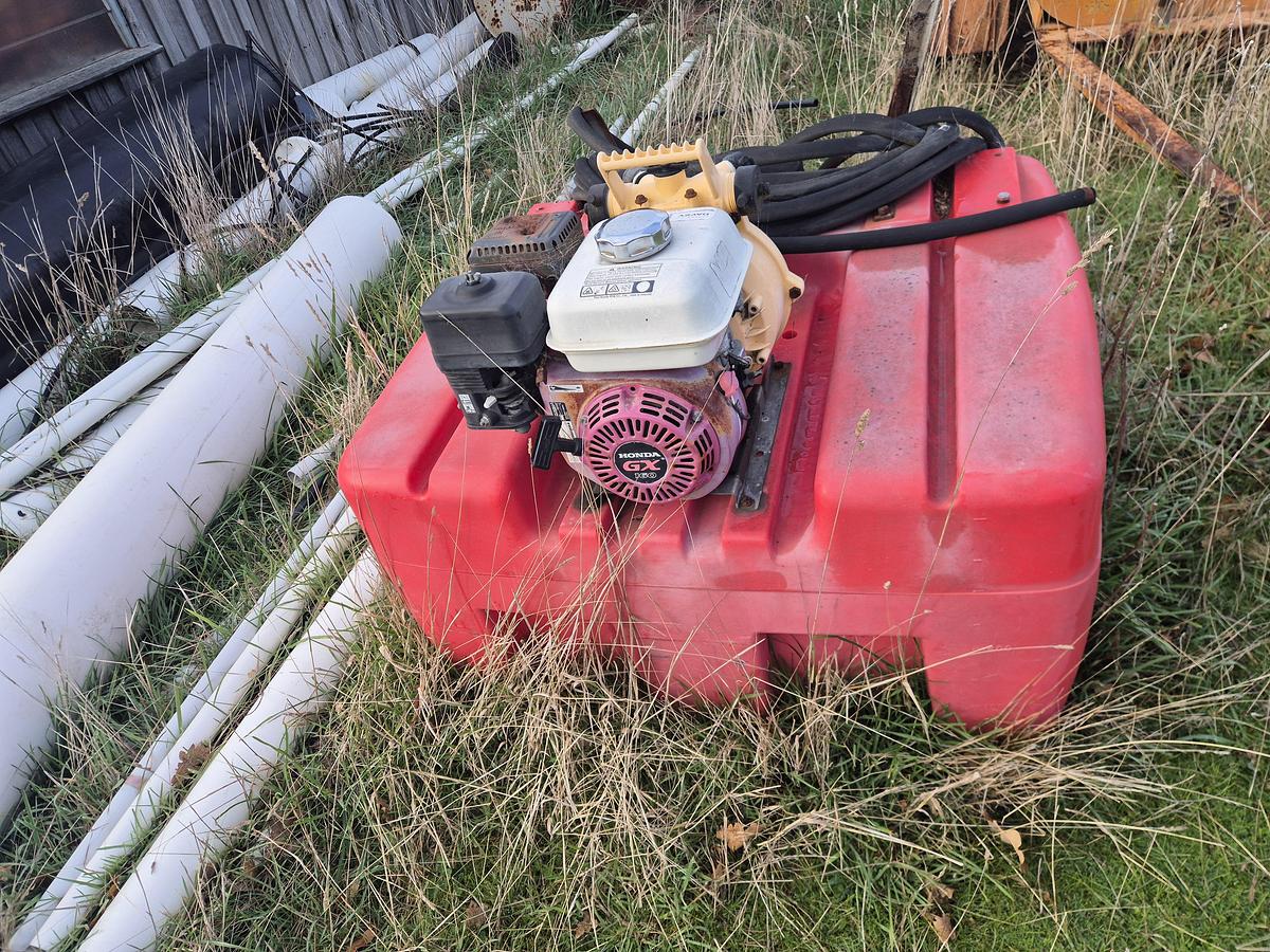 Used 500L Fire Fighting Unit