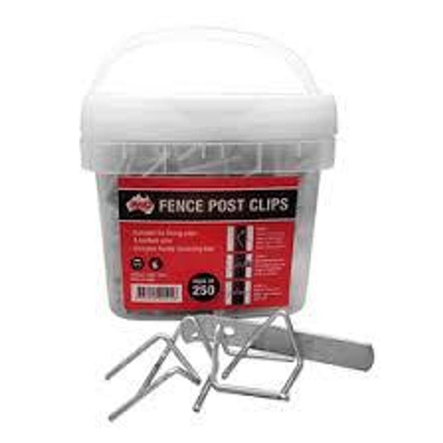 Used AWP Steel Fence Dropper Clips Pack 250