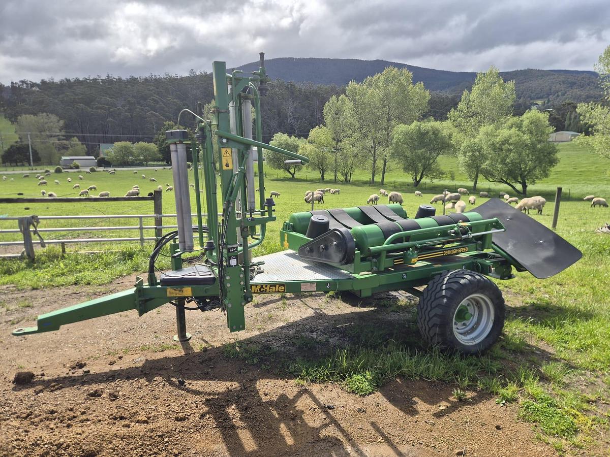 Used 2012 McHale 991 High Speed Twin Satelite Silage Wrapper