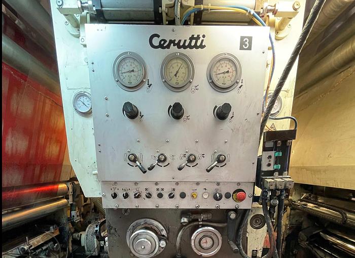 Refurbished CERUTTI 28R - Rotogravure 8 Colours machine