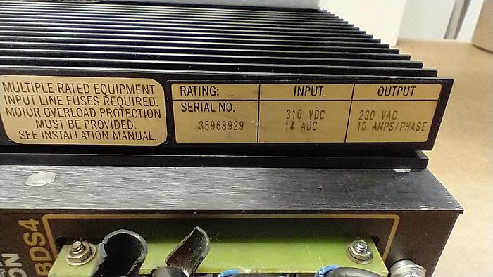 Used Cincinnati Milacron BDS421023415V32 14A Input 230VAC 10A Output Drive GH120