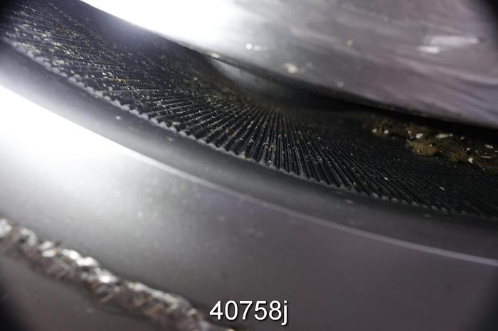 Used Beloit MR-32 Horizontal Pressure Screen, Stainless Steel #40758