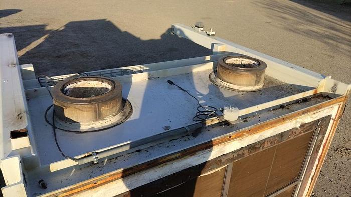 Used Heat Exchanger, Air-Fin Tube, 1200 deg F, Canon Boiler Works #S744456