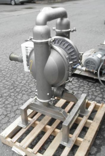 Used Pump, Diaphragm, 3", S/st, Wilden, #S741009