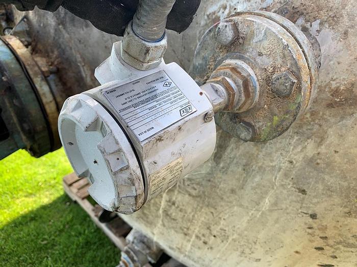 Used 1,500 GALLON WALKER TANK - S/S - 50/FV/75 PSI