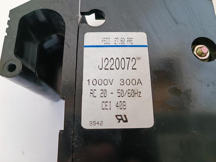 4 Stück (2 x 2 Stück) Sicherungshalter, 300A, 1000V, J22072 Ferraz Shawmut neuwertig