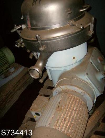 Used Centrifuge, Disc, Auto, Alfa Laval, BRPX207SGP74C60, #S734413