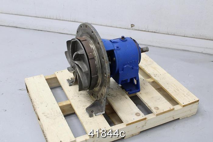 Used Warren 3320-4x3x13 Pump Power End, 9 Vane 13" Diameter Stainless Steel Impeller #41844
