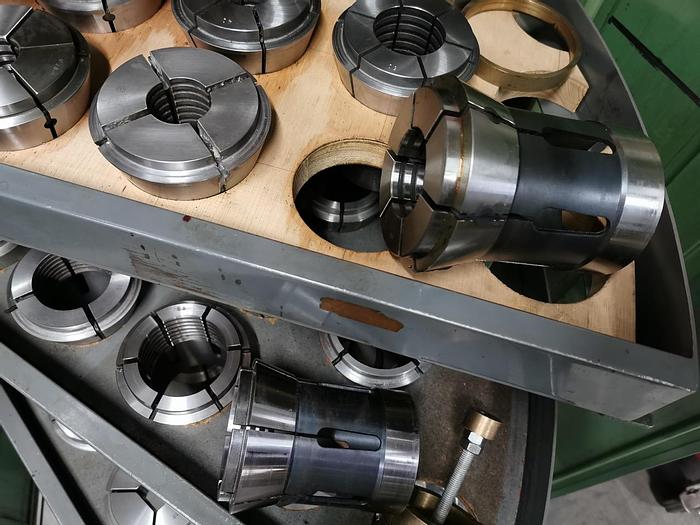 Gebraucht 1 Satz Druckspannzangen 193 E für CNC Drehmaschine