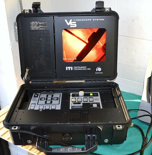 Used ITI V5 Instrument Technology Fiberscope VideoScope Borescope with 9 feet Probe