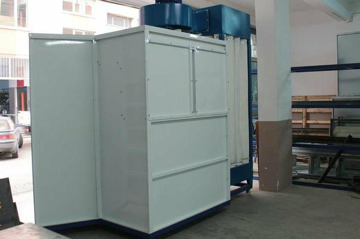 Used Powder coating line 5 filters - 3000*2250*2000mm