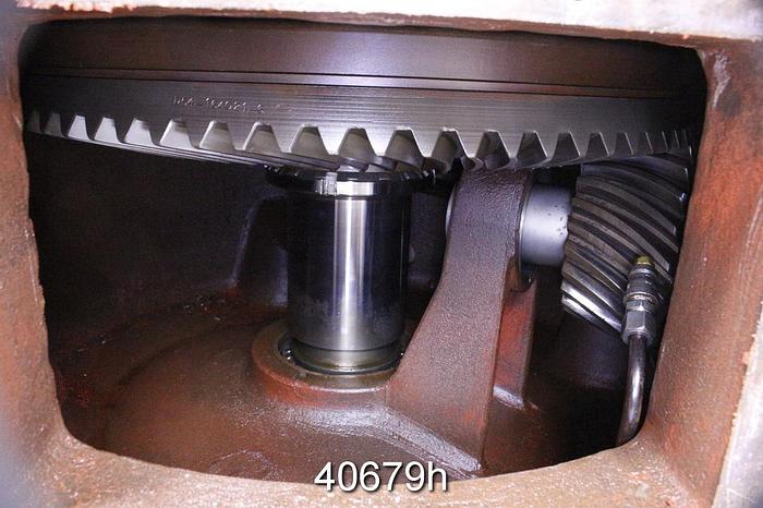 Used Beloit Model 3396 Shark Pulper Drive, with Stainless Steel Extraction Plate #40679