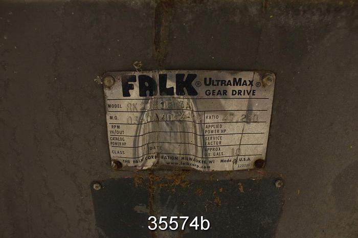 Used Falk RK2080F3A Gear Drive, 47.230/1 Ratio #35574