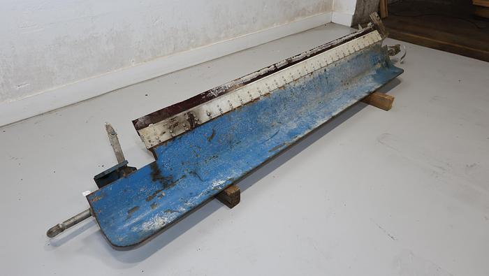 Used Doctor Blade, 91" Long Doctor Back and Holder #37221