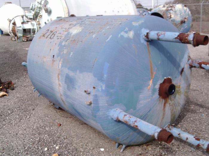 Used Pfaudler 1000 gallon #5015 glass lined tank