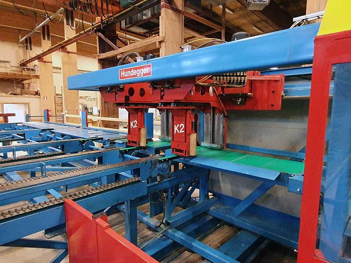 Used 2002 Hundegger  Hundegger K2, jointery line