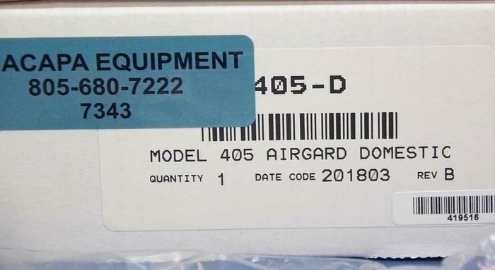 Used TSI Alnor 405-D AirGard Lab Fume Hood Monitor Range 70-250 fpm