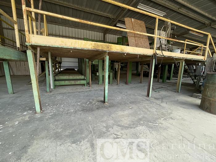 Used Irvington Moore and Newman Trim Saw and Lumber Stacker