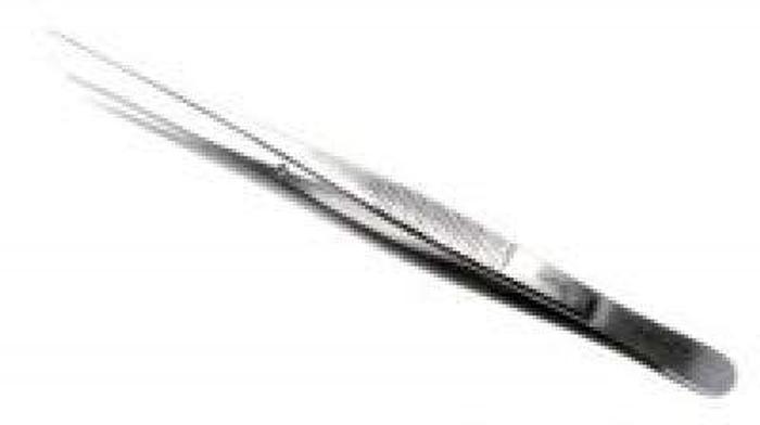 Used Forceps Tissue Dissecting Waugh 1 in 2 Teeth 180mm (7in)