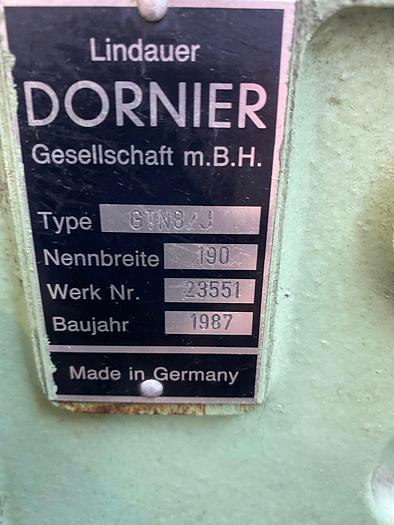 Gebraucht 1 gebr. Dornier Webmaschine, Typ GTN 8/J - Bj. 1987, 190 cm
