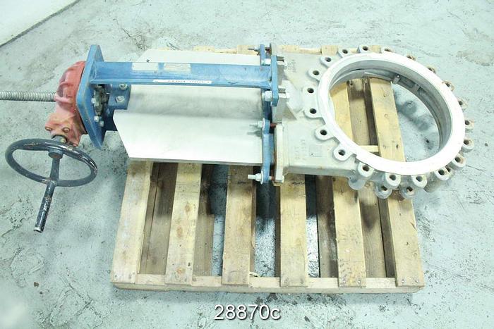 Used Fabri  20" Hand Operated Knife Gate Valve #28870