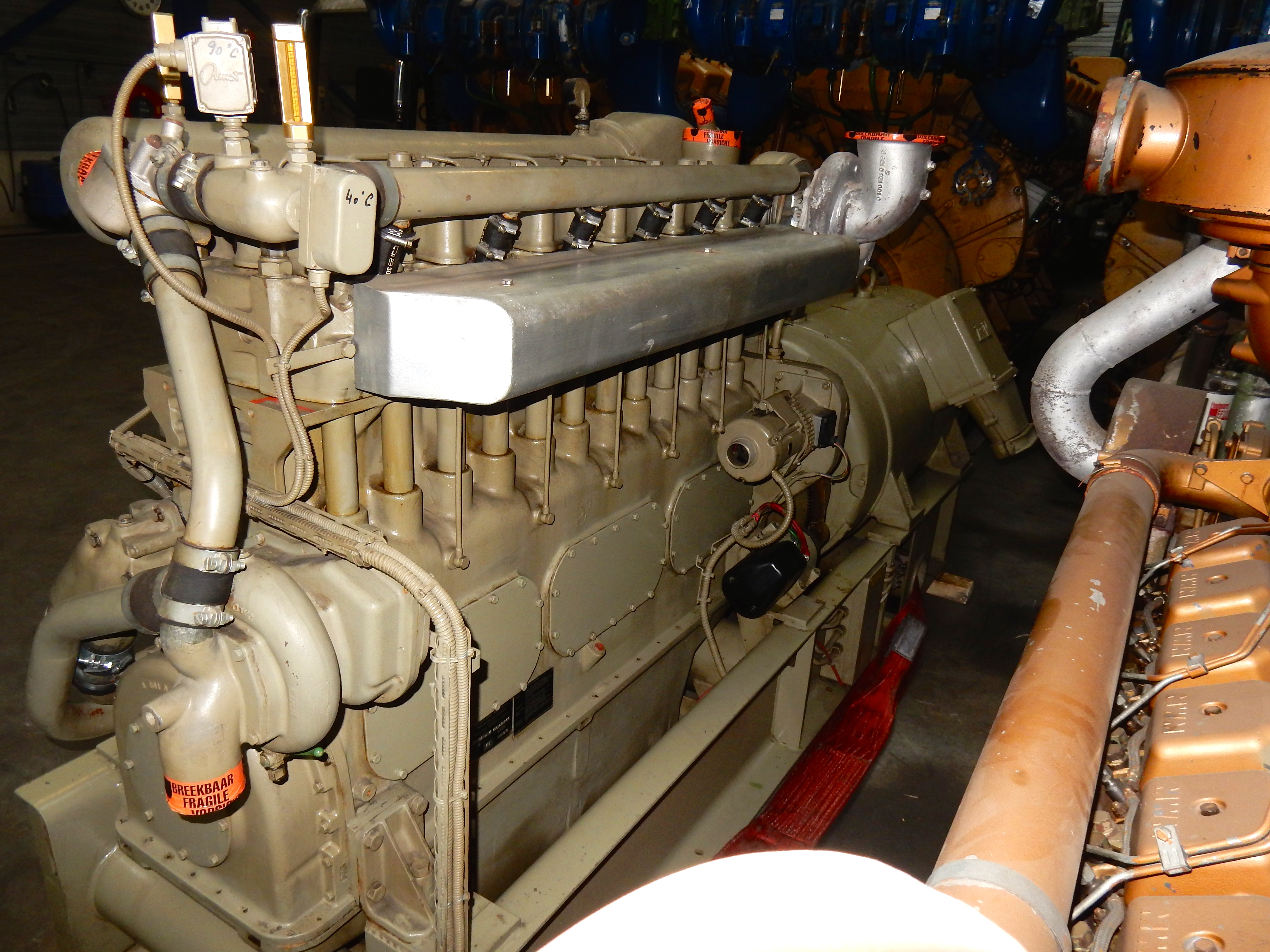 Used 1975 MWM TBD 601-6 / A.VAN KAICK 330 KVA