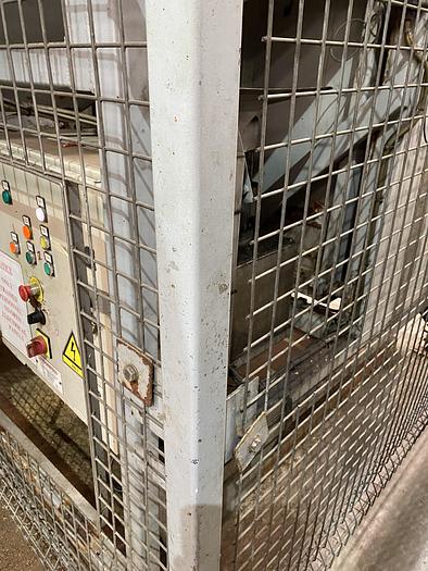 Used Box Tipper with Hydraulic Pack an Control Panel with guards and sensors