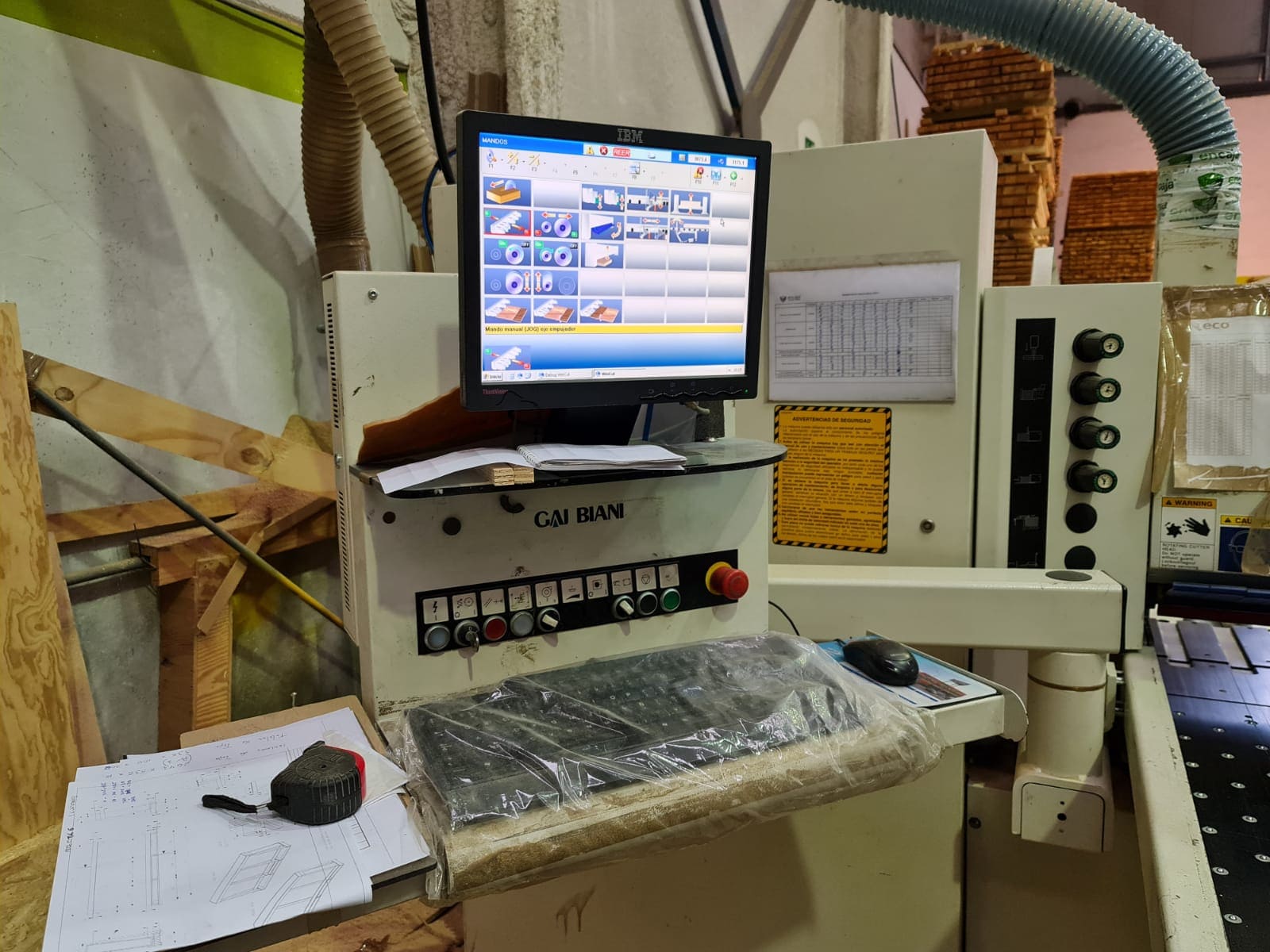 Used SCM Compact 23 KS - Four side planer - 2002