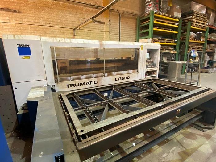 Used 2000 Trumpf Trumatic L2530 Flat Bed Laser