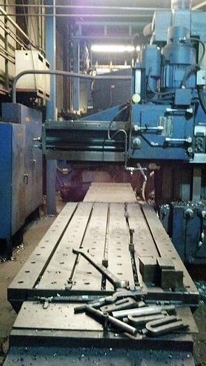 Ingersoll Open Sided Planer Mill, 36" x 96" Table, 36" Under Rail, 20 hp, ID17270