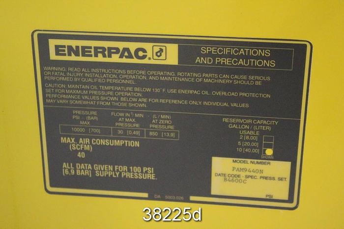 Unused Enerpac PAM9440N Modular Air Pump, Unused #38225