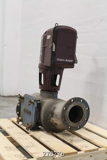 Refurbished Temco MAGIC Magic Consistency Transmitter, Replaces Dezurik, 6" Measuring Vessel For Horizontal Installation #27677