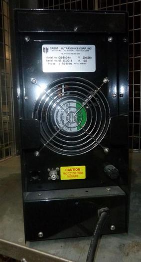 Used Washer, Ultrasonic, 4 Gallon, Crest, Mdl 4HT, 10" x 14" #S743604