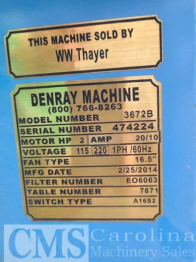 Used 2014 Denray  3672B