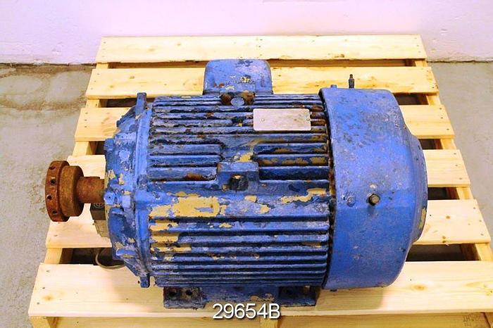 Used General Electric 5KS326SS3013D8  30 Hp AC Motor #29654