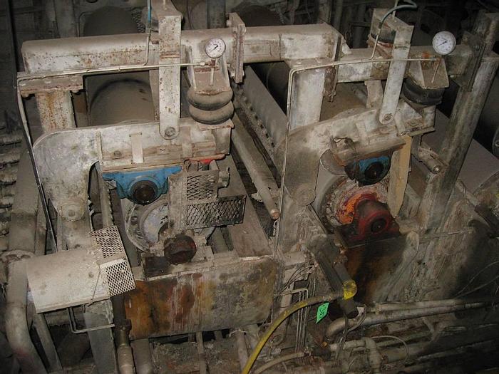 Used 8-Cylinder Board Machine, (8) 48" X 76-1/2" Wide Cylinders, (2) Extractors, Lg Suction Press, (3) Plain Presses.  Dryer Section With 88 Dryers, 36" Diameter.  Horne Horizontal Reel. #19984