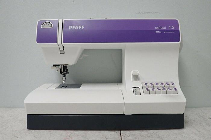 Used PFAFF Type 610A Select 4.0 Sewing Machine with Cover & Foot Pedal / Controller
