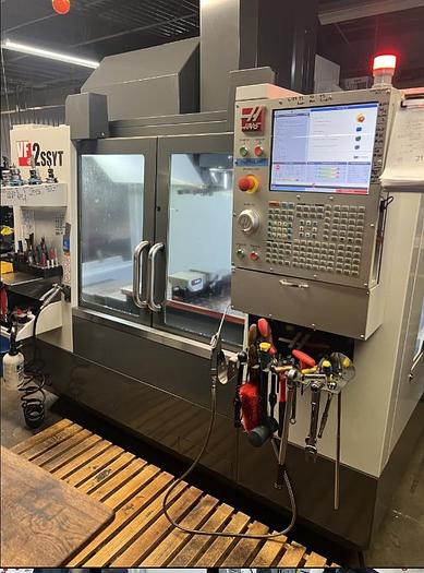 Used 2019 HAAS VF-2SSYT 5-Axis CNC Vertical Machining Center with 2022 TRT-160 Trunnion Table ***586 Hours***