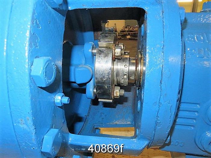 Used Goulds 3196 1.5x3x13 Pump, SS Casing, 5-Vane SS Impeller #40869
