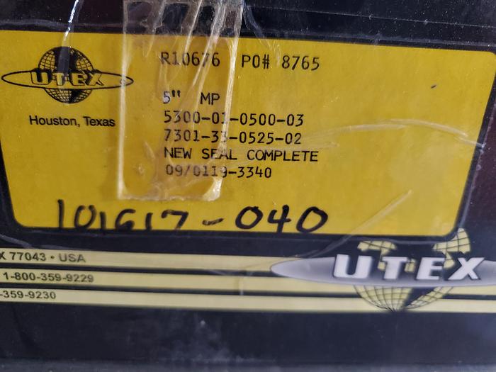 Used UTEX R10676 5" MP 5300-01-0500-03 SEAL (BRE1)