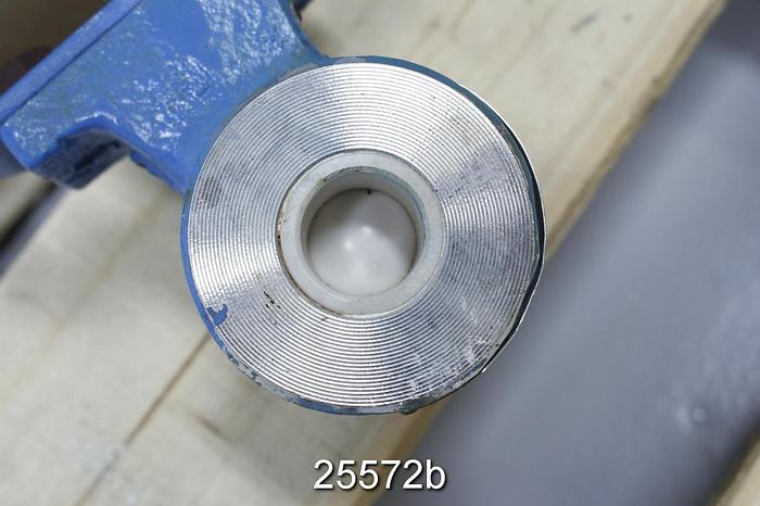 Used Neles Jamesbury 005-E1DA25AZ 1" Air Operated Ball Valve #25572