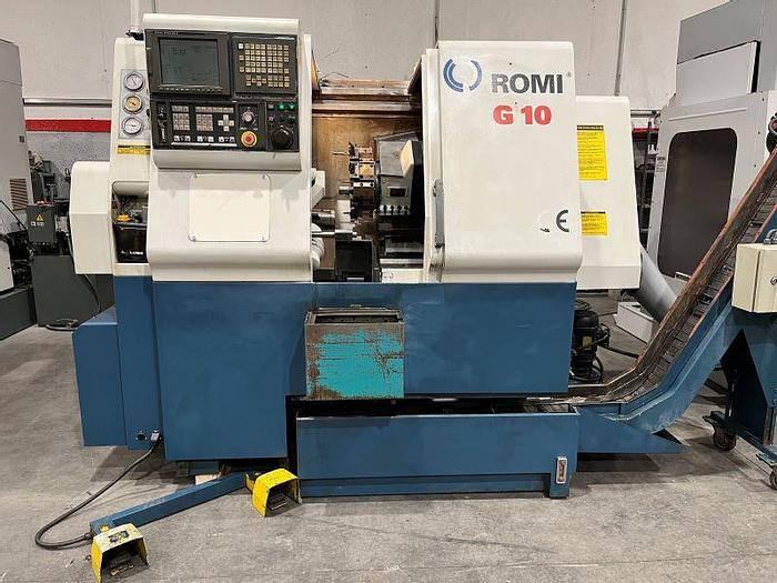 Usato TORNIO ROMI G 10 CNC FANUC 21 i - T