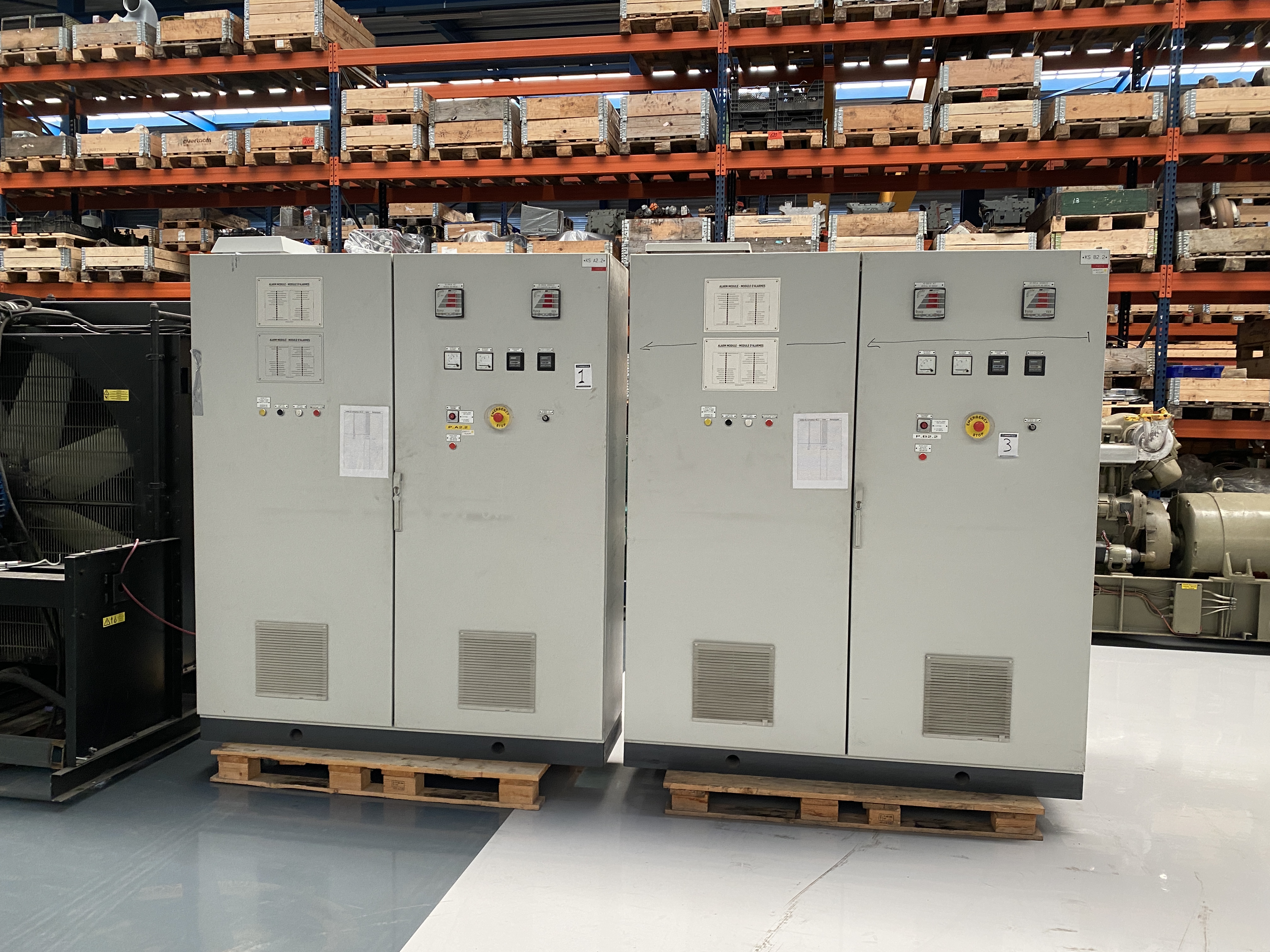 Used DEUTZ TCD 2016-V16-G2 and TBD 616-V16-G2 / EURO DIESEL STATO ALTERNATOR 1000 KVA DRUPS