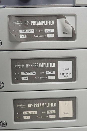 Used Bruker Spectrospin HP-Preamplifier Z002513 Z002666 Z002514 Z022513 Z002921