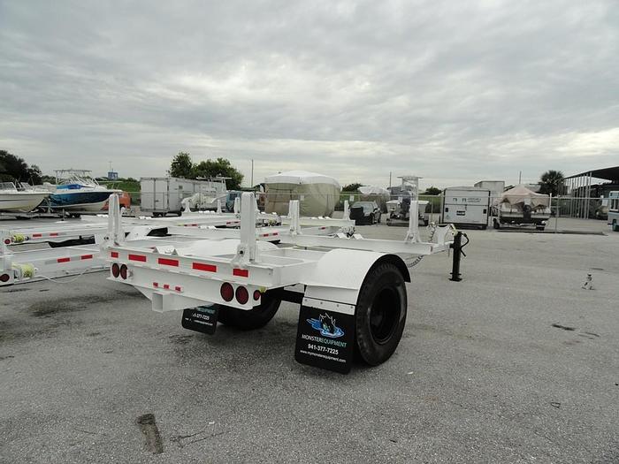 Used Butler Single Axle Pole Trailer 06147