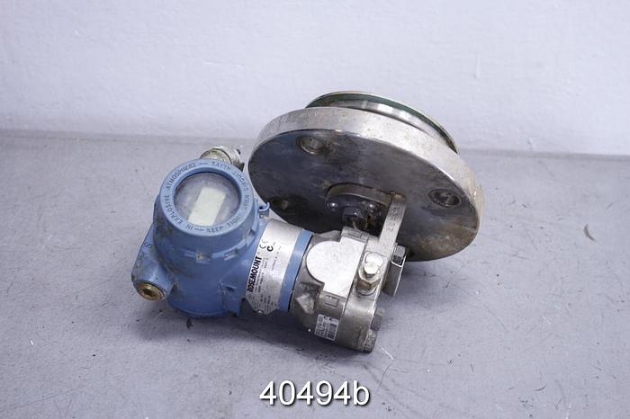 Used Rosemount Liquid Level Transmitter 3051 Series #40494